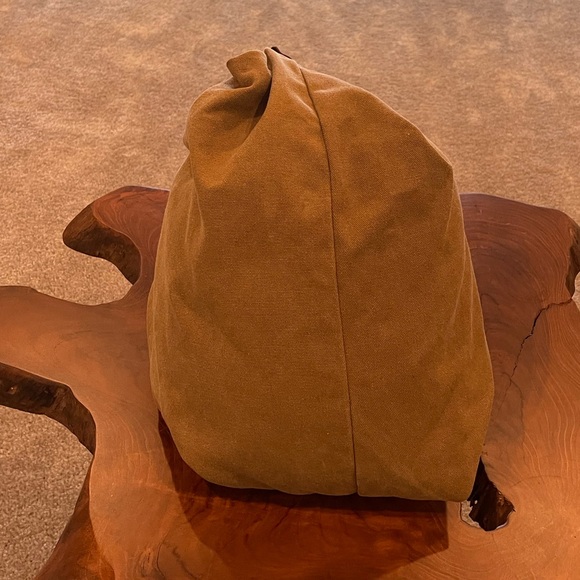 Jesslyn Blake Large Canvas Leather Bag - Picture 3 of 10